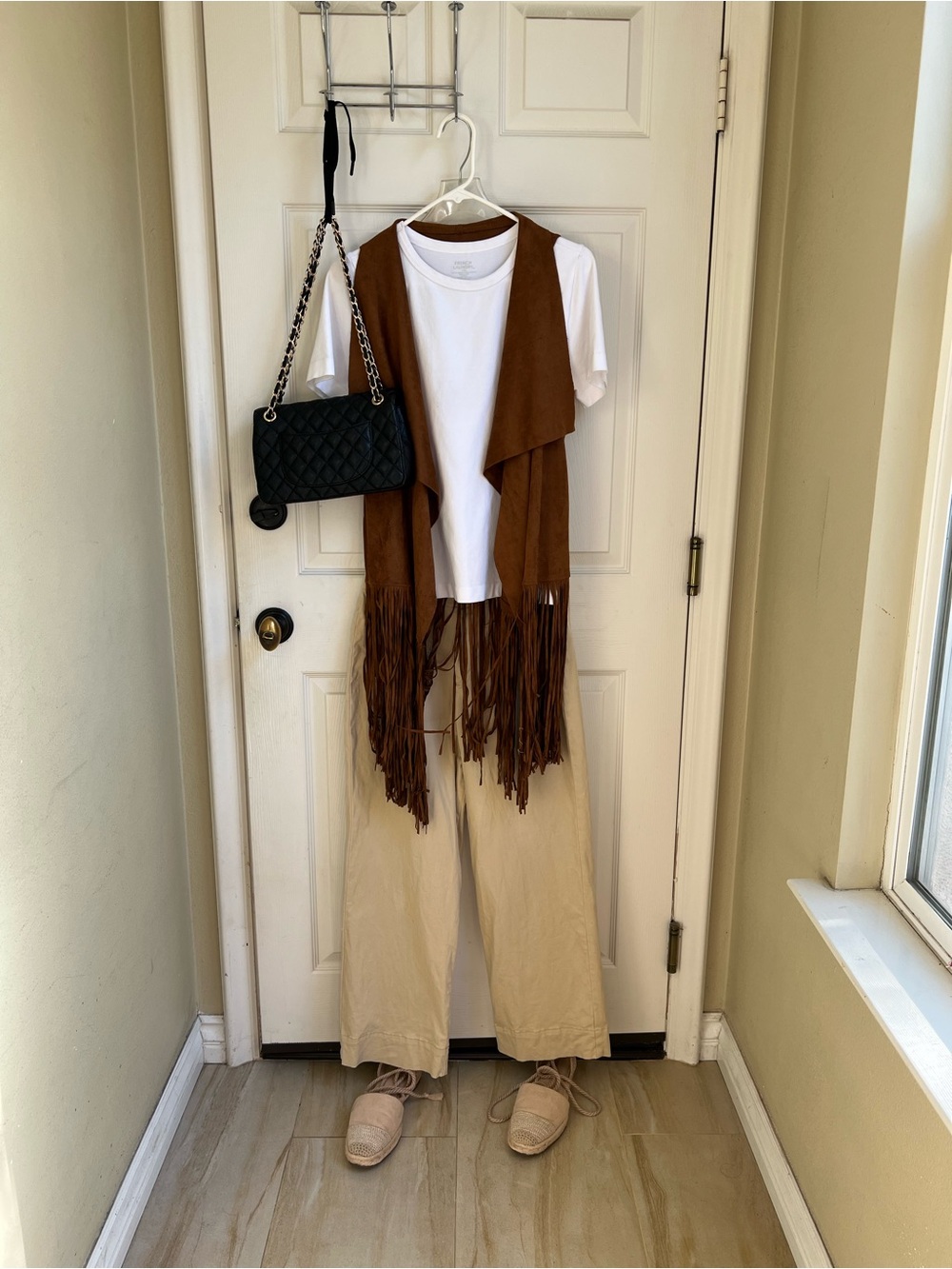 bagatelle Butter Yellow Wide-Leg Chino Pants - Picture 9 of 10